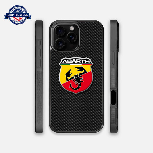 Abarth Super Car #1 Cover iPhone SE 7 8 X Xs Xr 11 12 13 14 15 16 Pro Max Mini Plus Samsung Galaxy Series Case