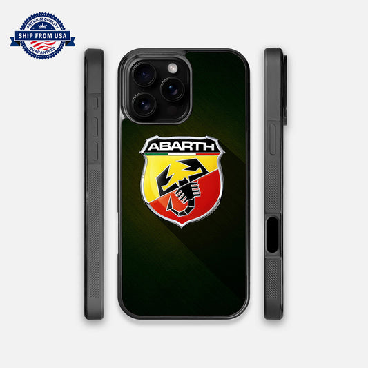 Abarth Super Car #2 Cover iPhone SE 7 8 X Xs Xr 11 12 13 14 15 16 Pro Max Mini Plus Samsung Galaxy Series Case