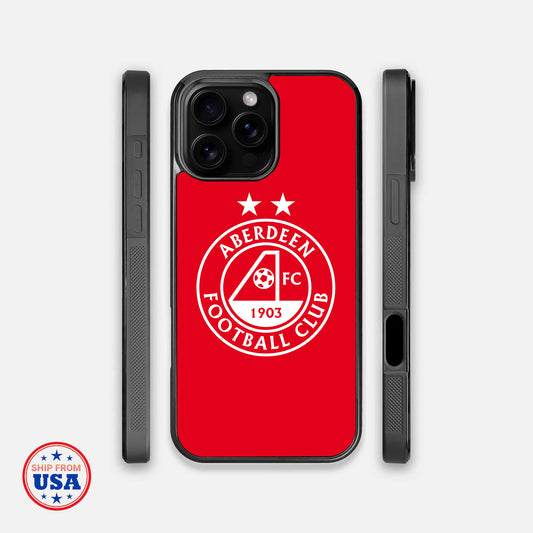 Aberdeen Football Club #4 Cover iPhone SE 7 8 X Xs Xr 11 12 13 14 15 16 Pro Max Mini Plus Samsung Galaxy Case