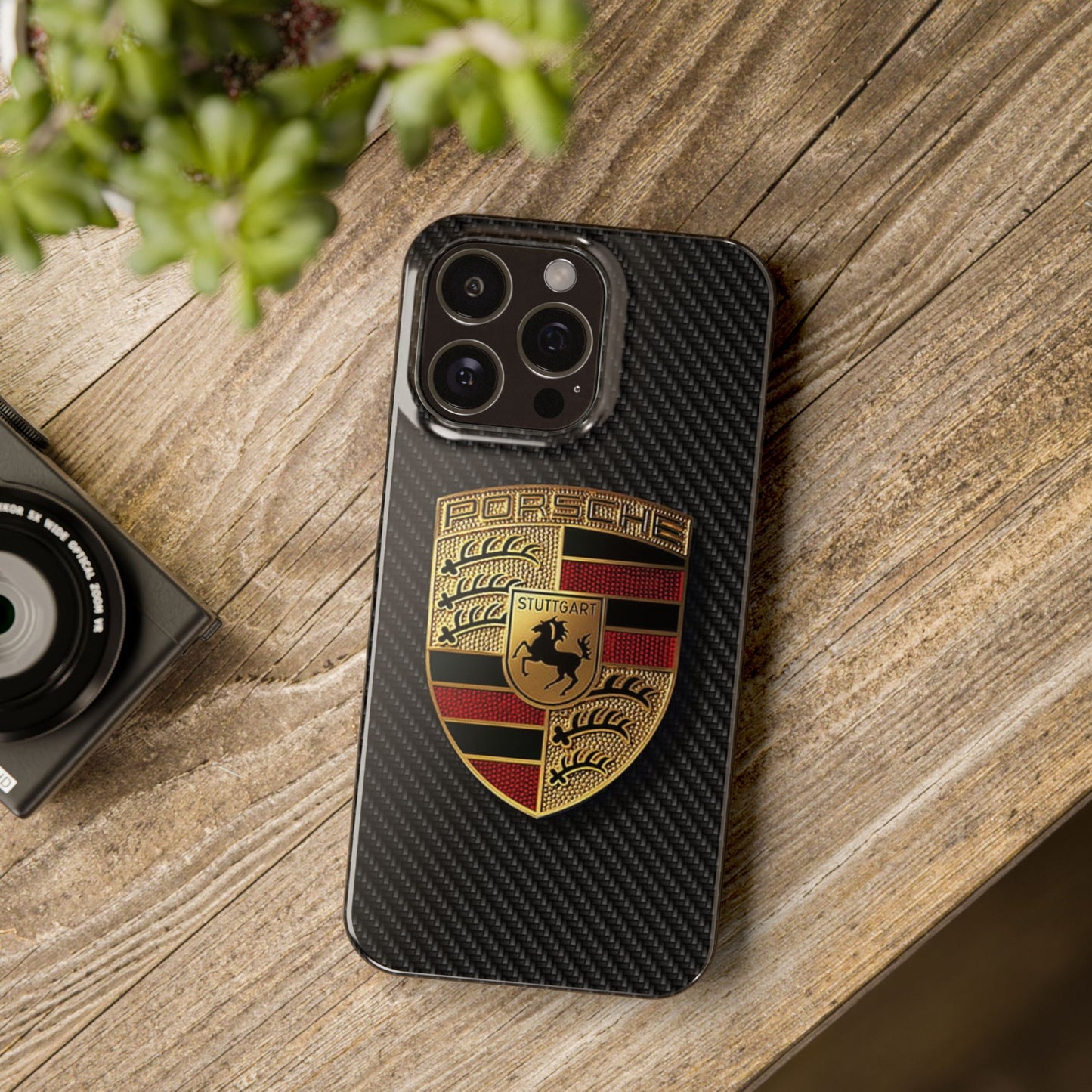 Porsche Sport Car Logo #2 Snap Cover iPhone SE 7 8 X Xs Xr 11 12 13 14 15 16 Pro Max Mini Plus Samsung Galaxy Case