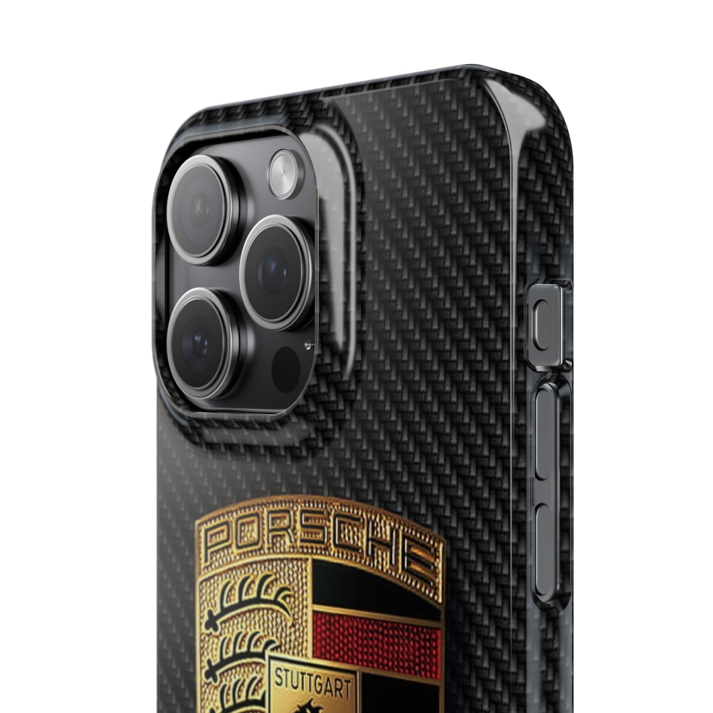 Porsche Sport Car Logo #2 Snap Cover iPhone SE 7 8 X Xs Xr 11 12 13 14 15 16 Pro Max Mini Plus Samsung Galaxy Case